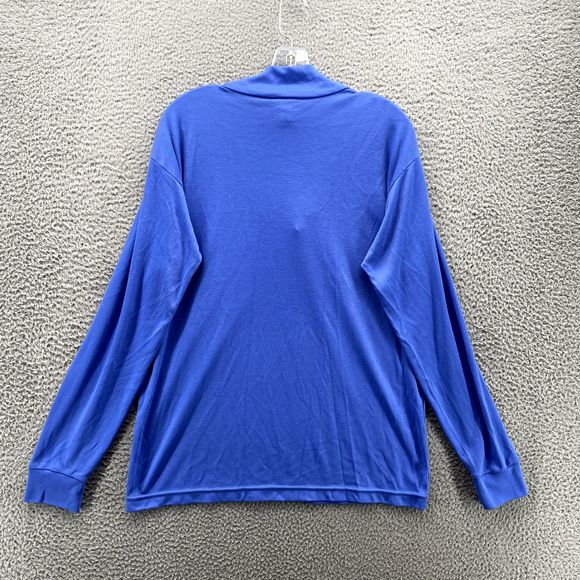 Vintage Patagonia Sweater Adult XL Blue Capilene 1/4 Zip Made in USA Casual Mens - Picture 7 of 9